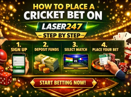 How to place a cricket bet on Laser247 mobile app step by step