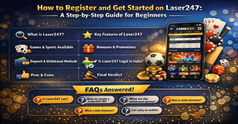 How to Register and Get Started on Laser247 A Step-by-Step Guide for Beginners