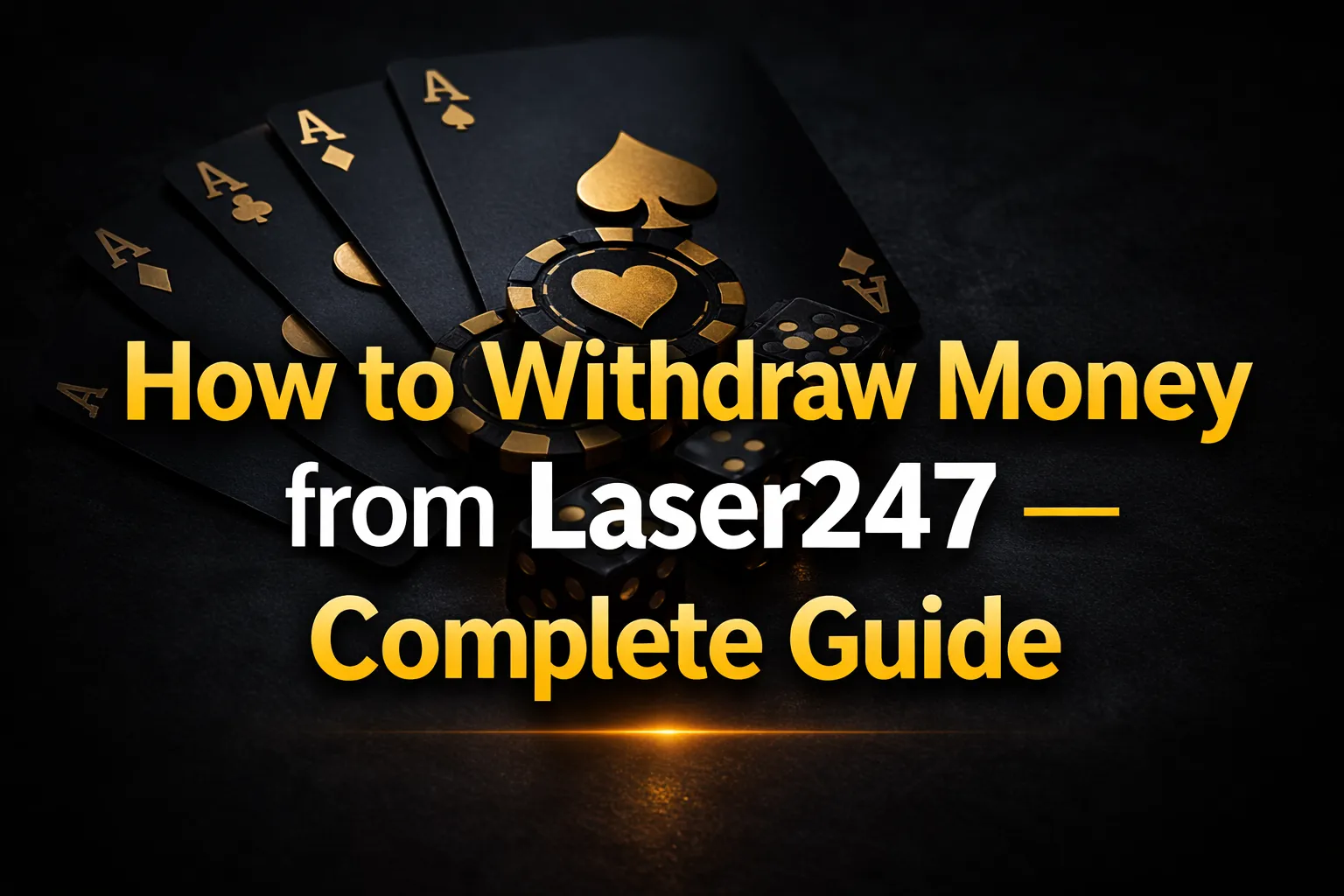 How to withdraw from Laser247 — UPI bank transfer step by step guide