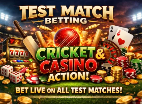Test cricket betting on Laser247 — India Australia England series