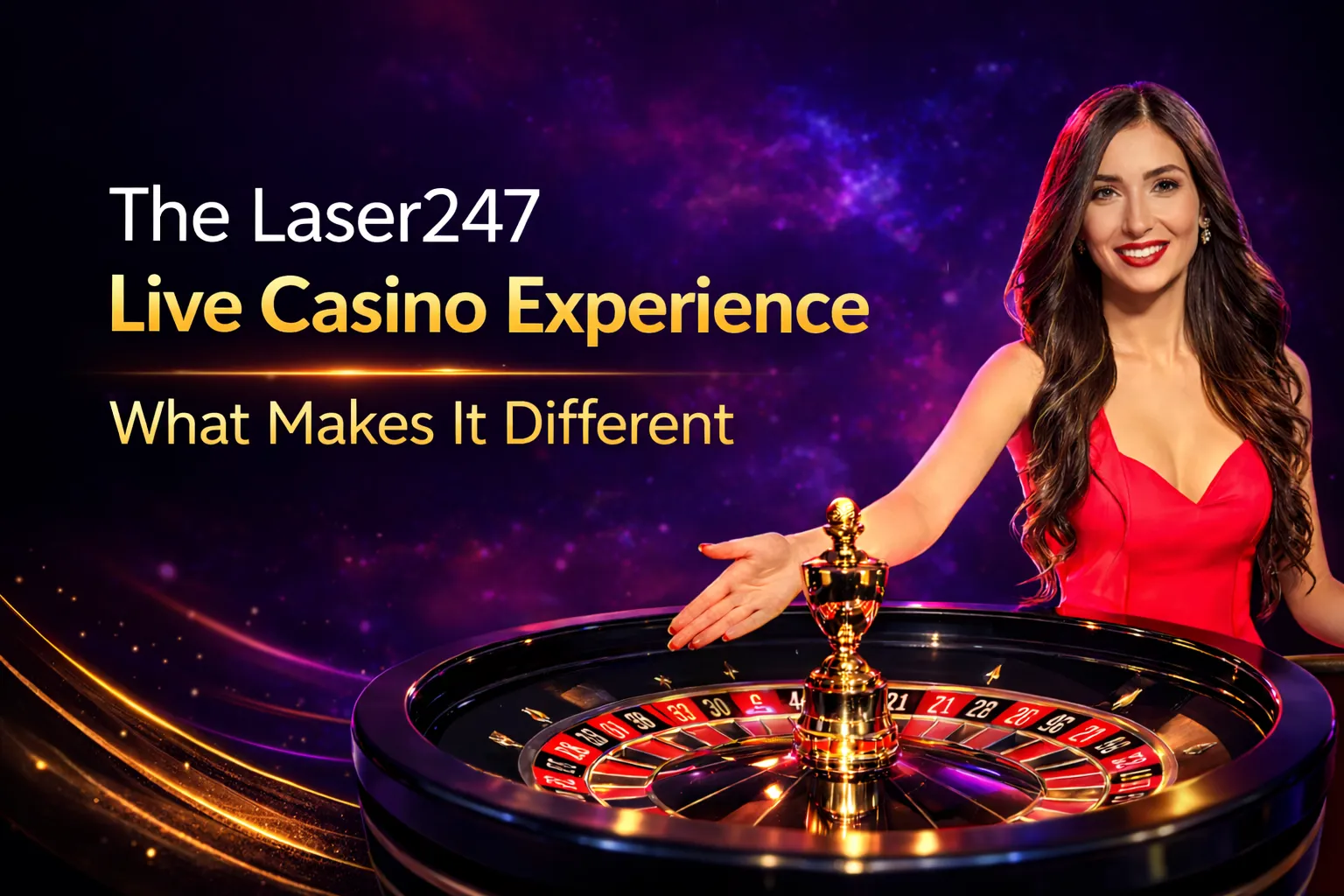 Laser247 live casino dealer HD streaming India