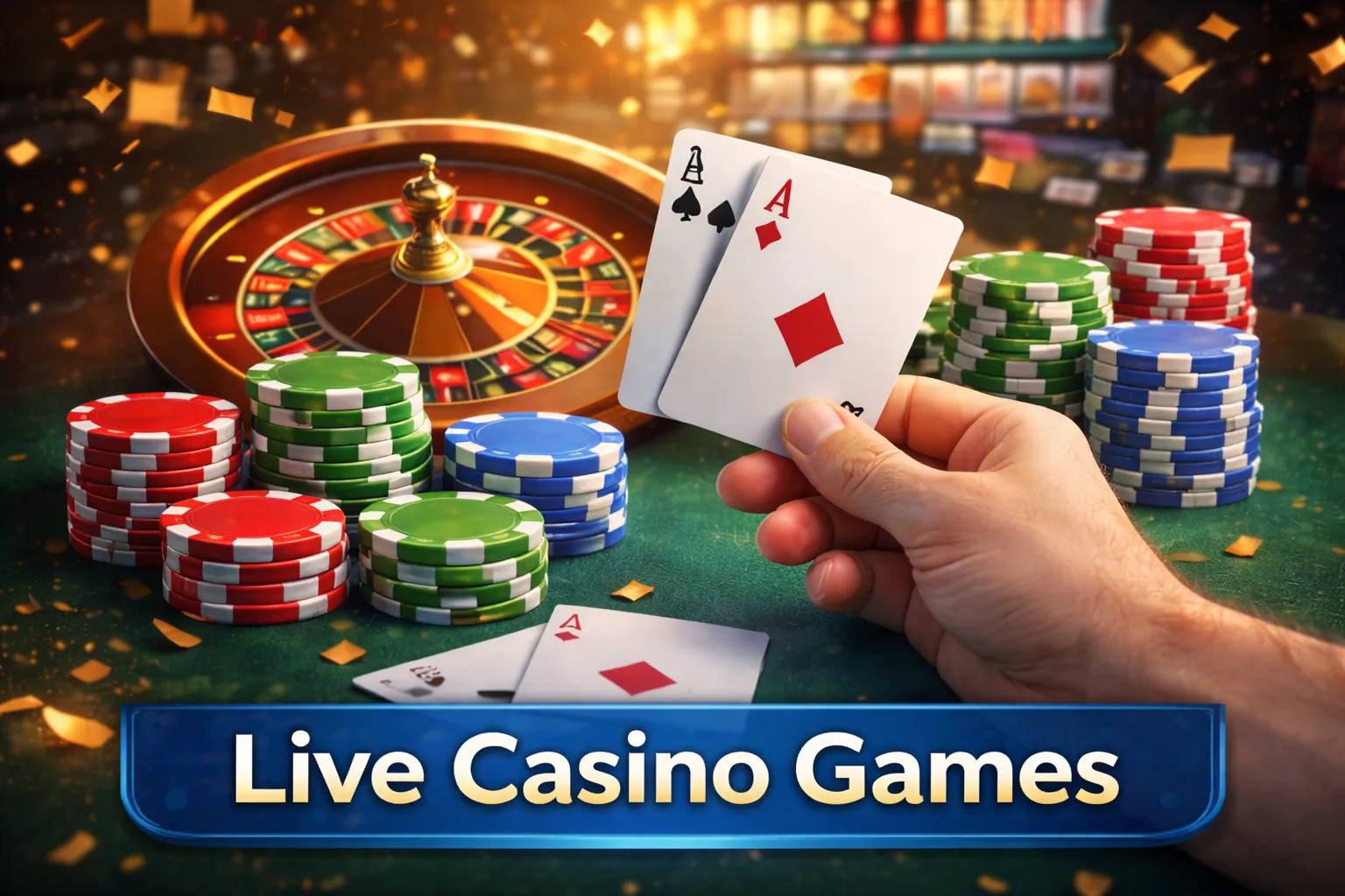 Laser247 live casino games — Teen Patti, Roulette, Blackjack