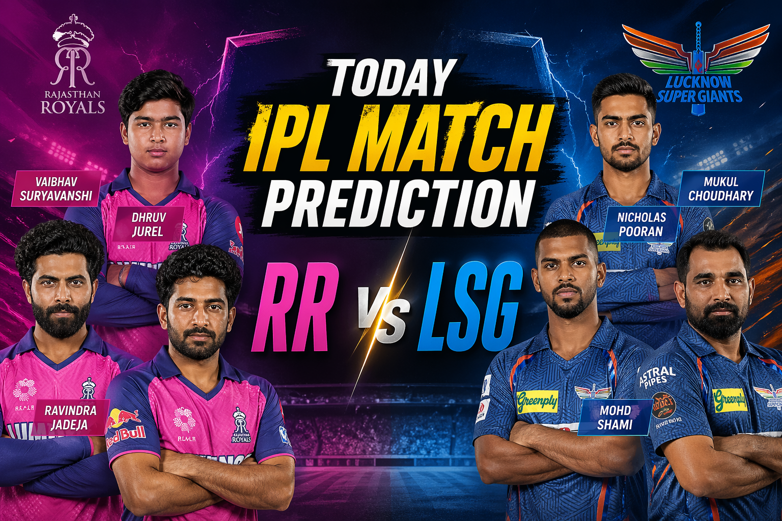 Laserbook247 Today IPL Match Prediction