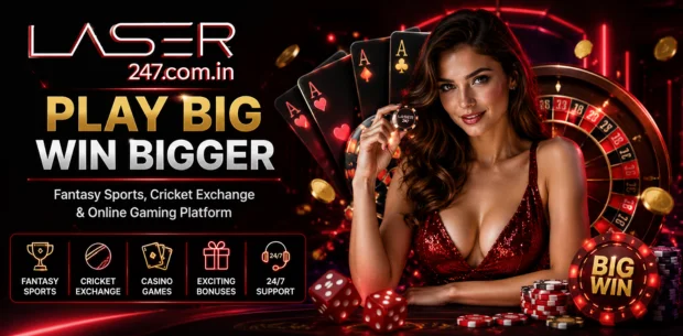 Laser247 fantasy sports, cricket exchange and online gaming platform